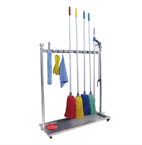 ?墩布架DBJ02清潔工具掛架不銹鋼結(jié)構(gòu)可移動(dòng)